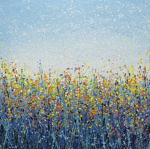 Field with flowers 84 Ivan Didovodiuk