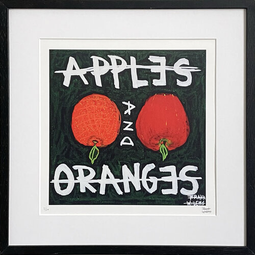Limited Edt. Art Print – APPLES AND ORANGES Frank Willems